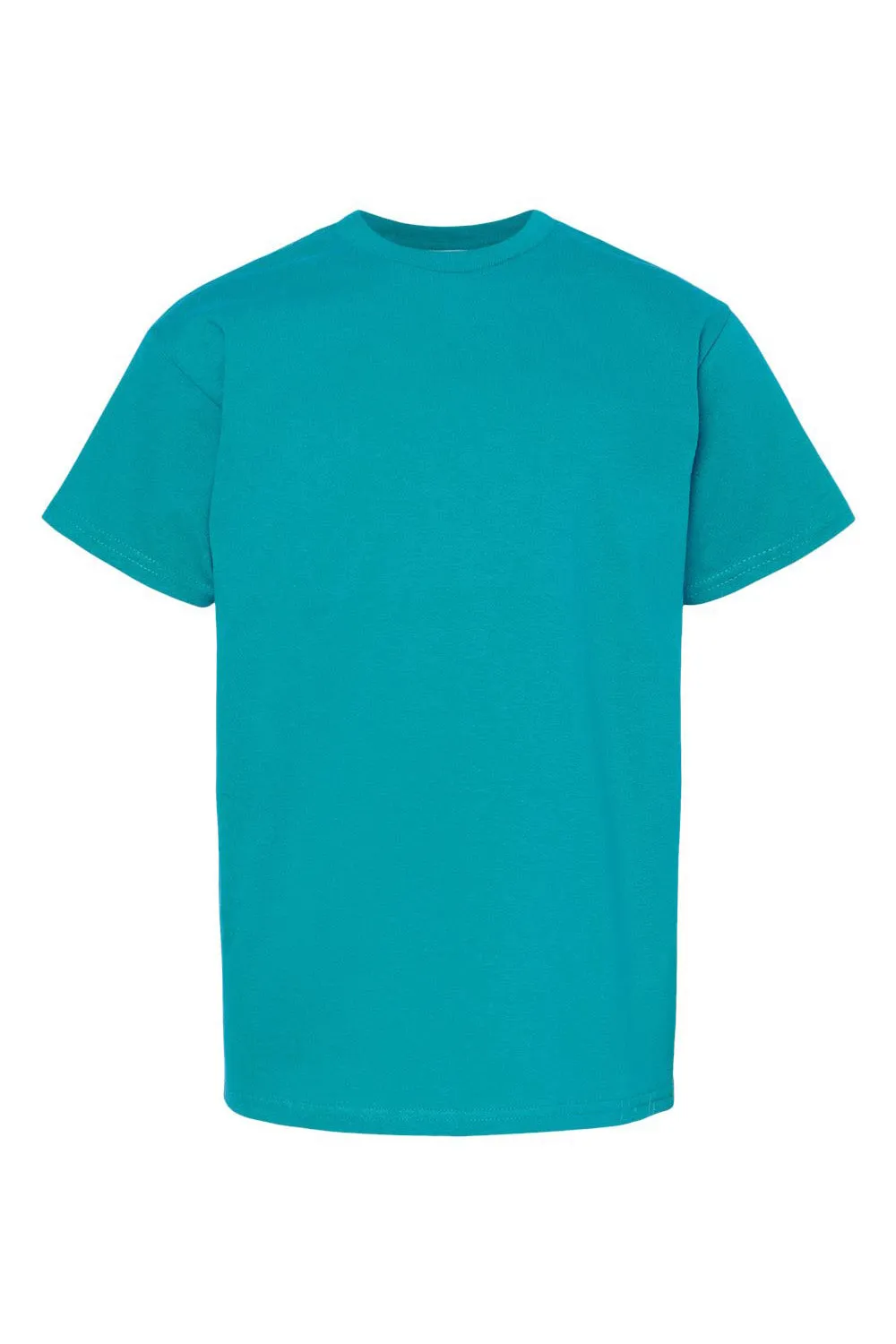 Hanes Youth ComfortSoft Short Sleeve Crewneck T-Shirt - Athletic Teal Green