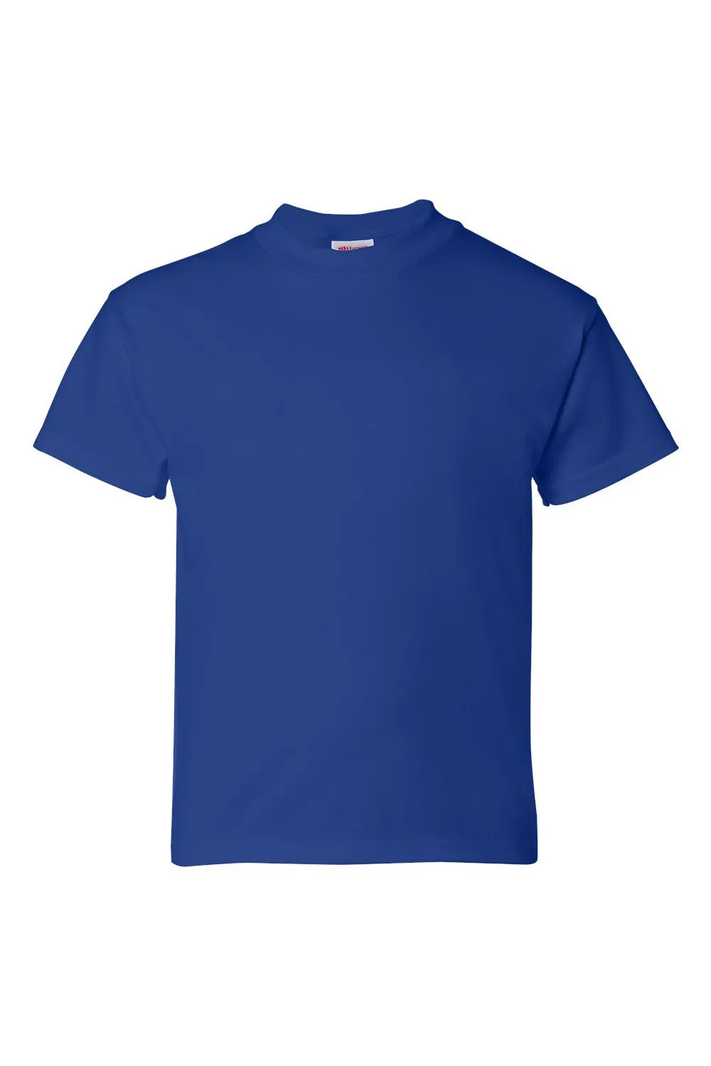 Hanes Youth ComfortSoft Short Sleeve Crewneck T-Shirt - Deep Royal Blue