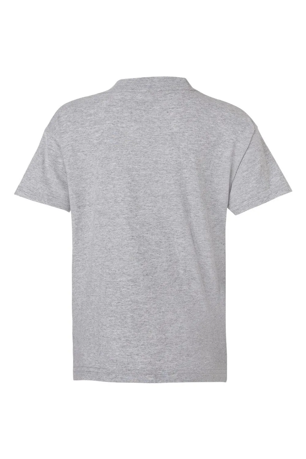 Hanes Youth ComfortSoft Short Sleeve Crewneck T-Shirt - Light Steel Grey