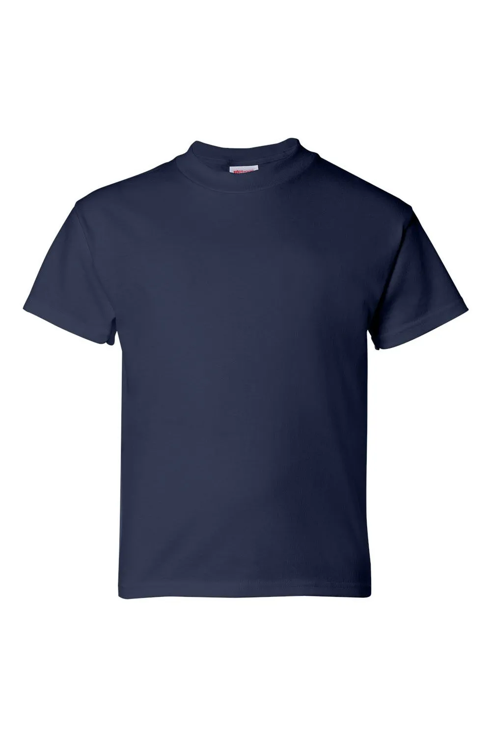 Hanes Youth ComfortSoft Short Sleeve Crewneck T-Shirt - Navy Blue
