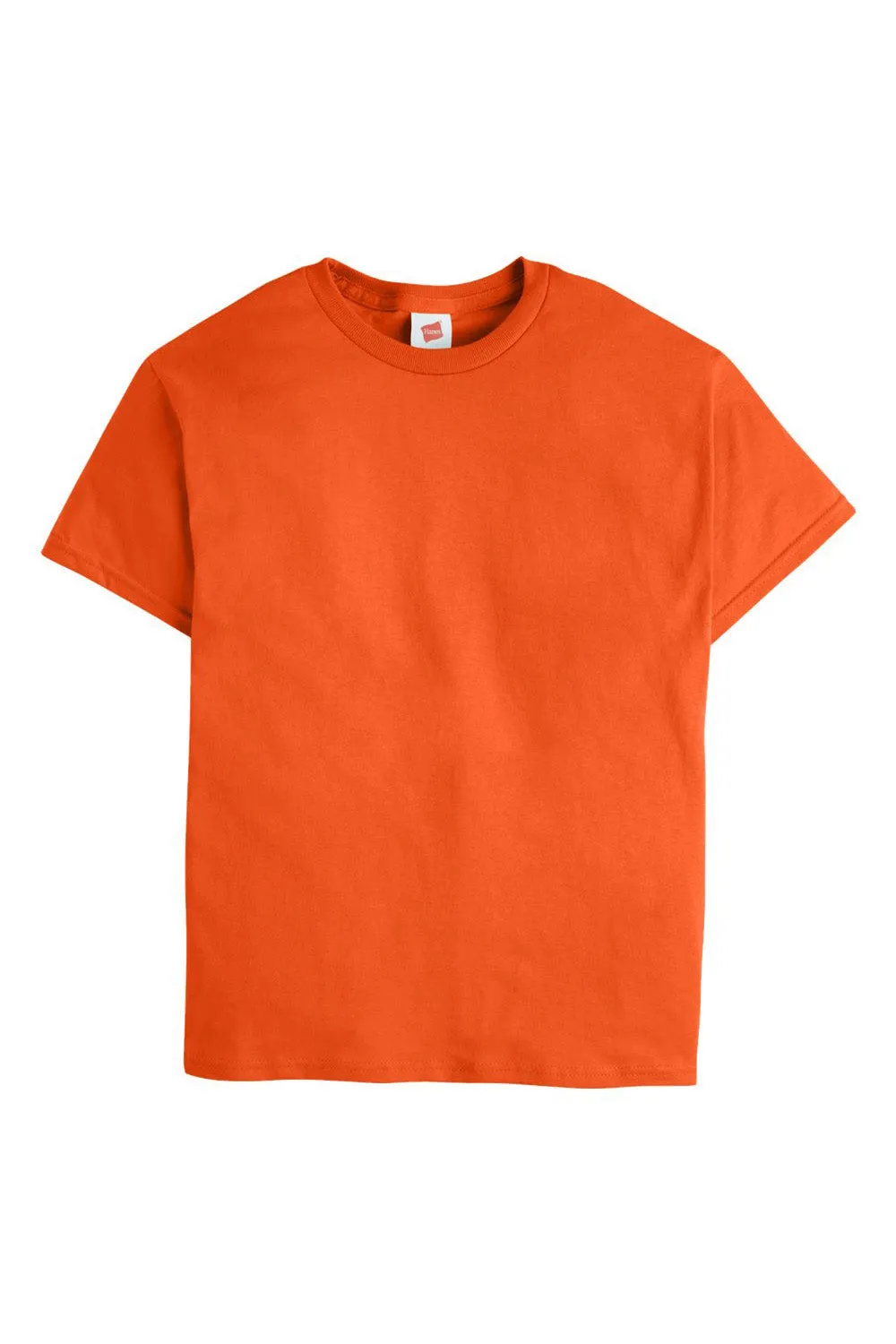 Hanes Youth ComfortSoft Short Sleeve Crewneck T-Shirt - Orange