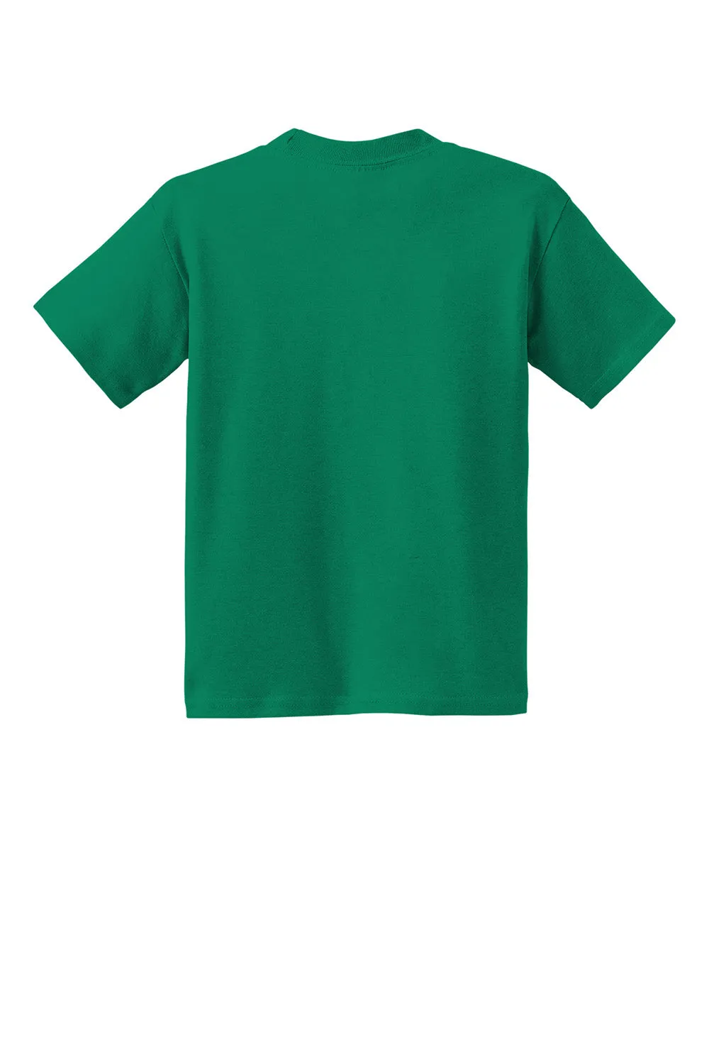 Hanes Youth EcoSmart Short Sleeve Crewneck T-Shirt - Kelly Green