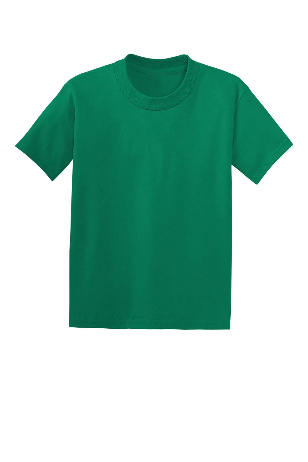 Hanes Youth EcoSmart Short Sleeve Crewneck T-Shirt - Kelly Green