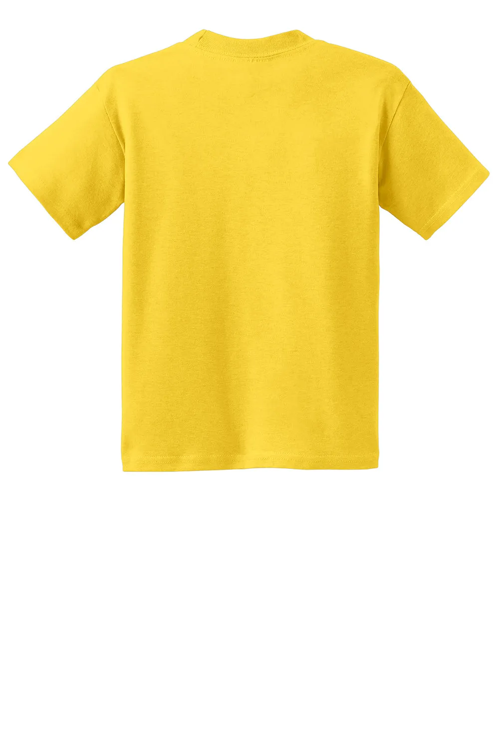 Hanes Youth EcoSmart Short Sleeve Crewneck T-Shirt - Yellow