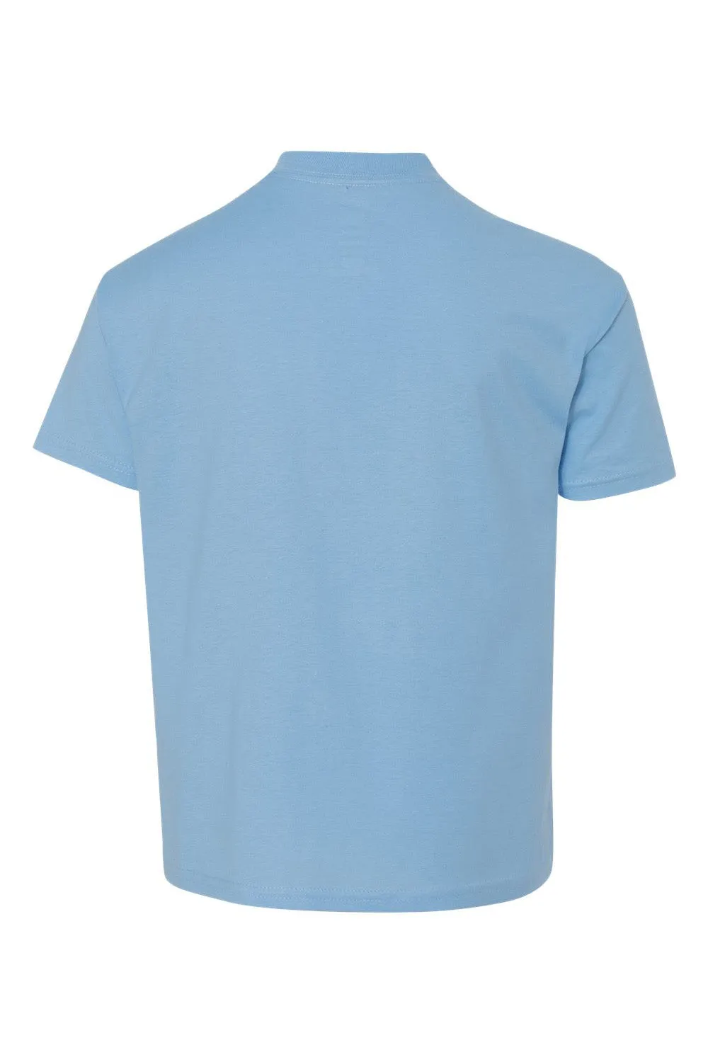 Hanes Youth Nano-T Short Sleeve Crewneck T-Shirt - Light Blue