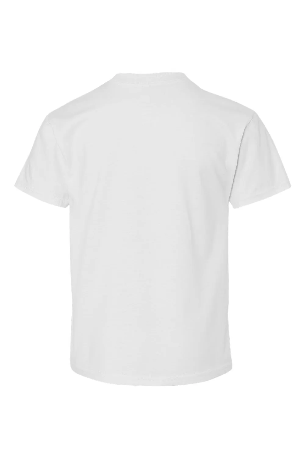Hanes Youth Nano-T Short Sleeve Crewneck T-Shirt - White