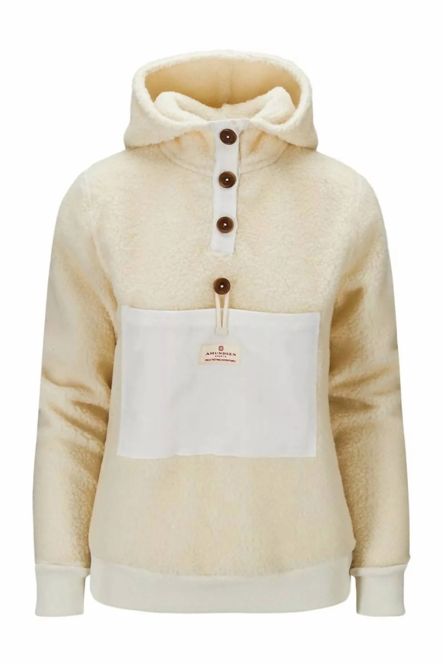 Heroes Wool Fleece In Cream