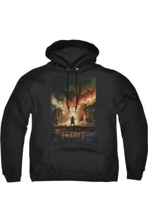 Hobbit Smaug Poster Adult Pull Over Hoodie / Hooded Sweatshirt