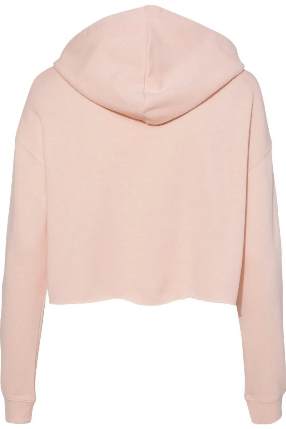 Independent Trading Co. Womens Lightweight Crop Hooded Sweatshirt