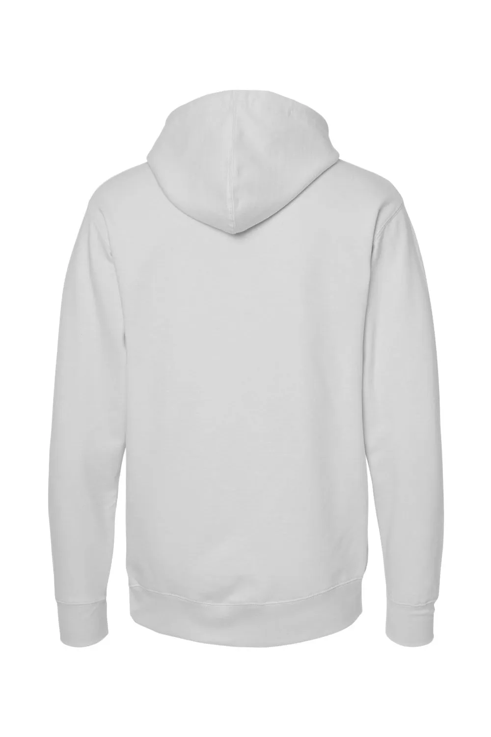 Independent Trading Company Mens Hooded Sweatshirt Hoodie w/ Pouch Pocket - Smoke Grey