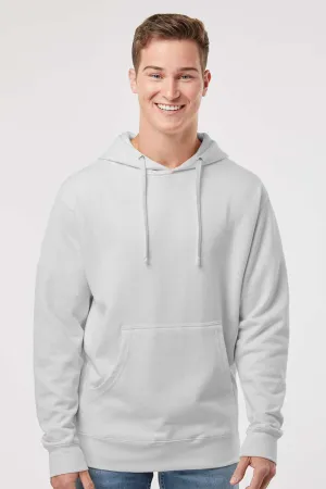 Independent Trading Company Mens Hooded Sweatshirt Hoodie w/ Pouch Pocket - Smoke Grey