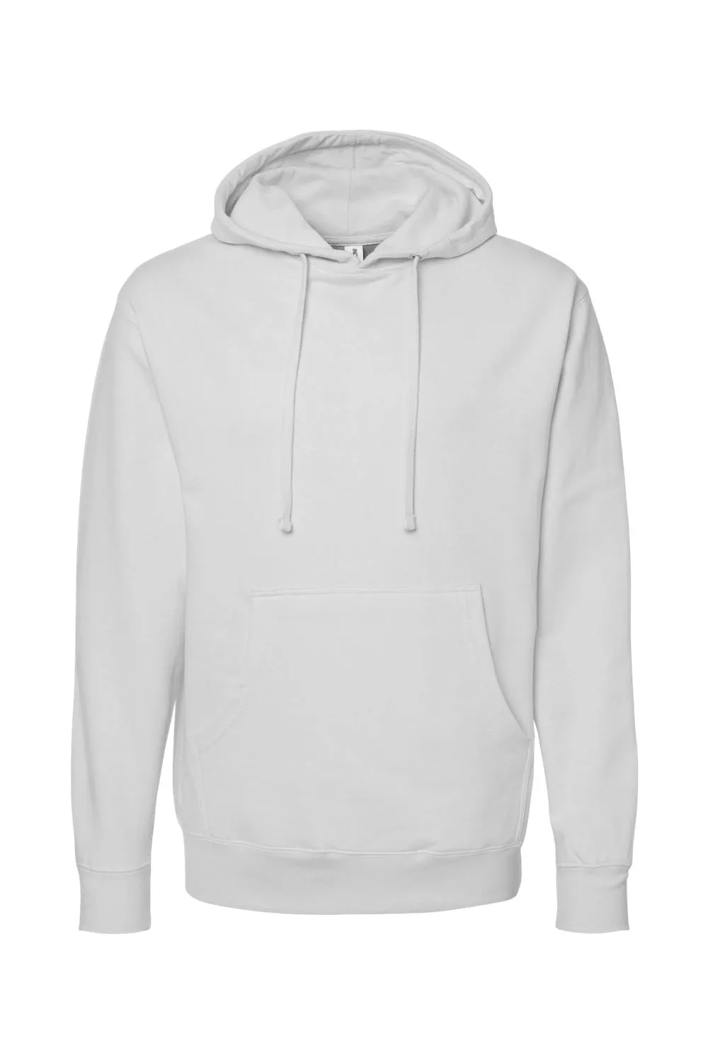 Independent Trading Company Mens Hooded Sweatshirt Hoodie w/ Pouch Pocket - Smoke Grey