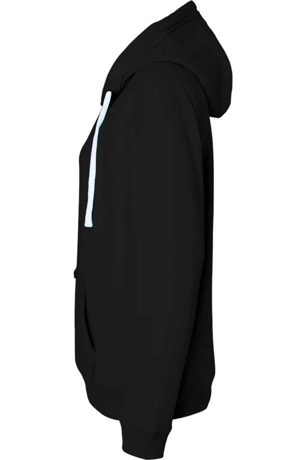 J. America Women´s Sueded V-Neck Hooded Sweatshirt