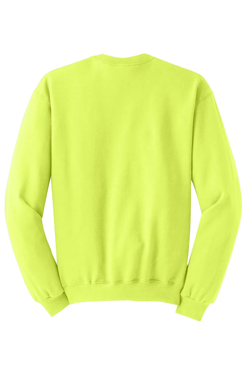 Jerzees Mens NuBlend Fleece Crewneck Sweatshirt - Safety Green