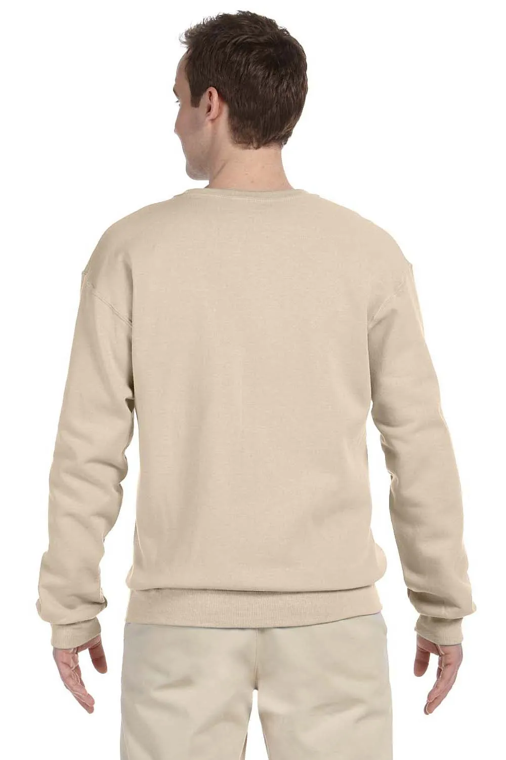Jerzees Mens NuBlend Fleece Crewneck Sweatshirt - Sandstone Brown