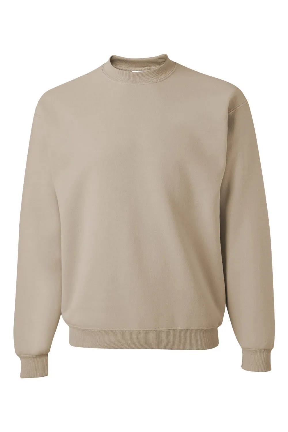 Jerzees Mens NuBlend Fleece Crewneck Sweatshirt - Sandstone Brown