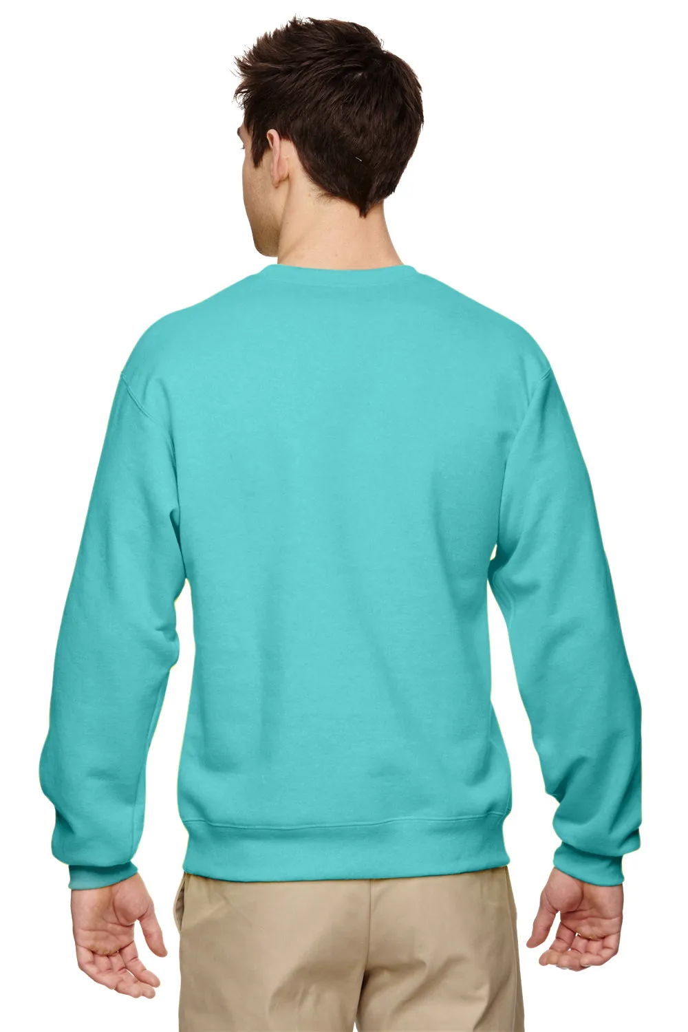 Jerzees Mens NuBlend Fleece Crewneck Sweatshirt - Scuba Blue
