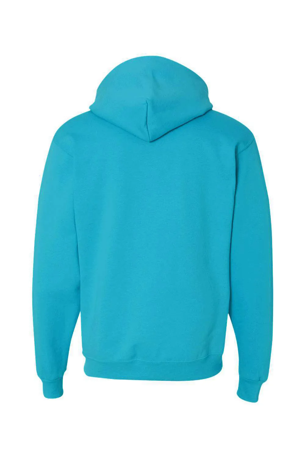 Jerzees Mens NuBlend Pill Resistant Fleece Hooded Sweatshirt Hoodie w/ Pouch Pocket - California Blue