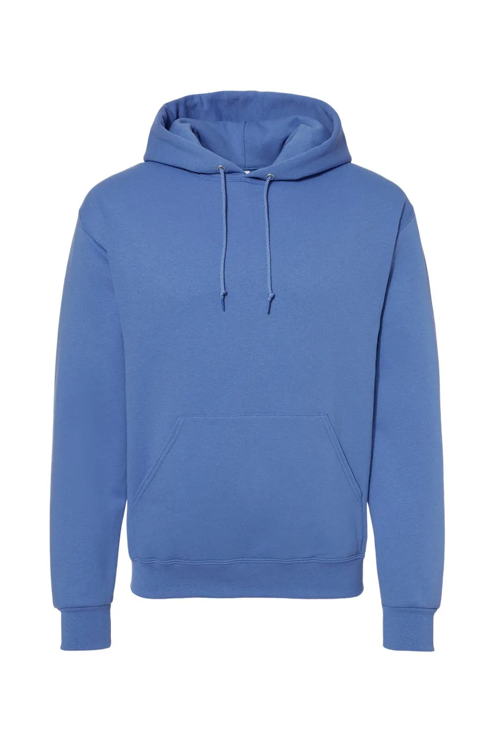 Jerzees Mens NuBlend Pill Resistant Fleece Hooded Sweatshirt Hoodie w/ Pouch Pocket - Periwinkle Blue