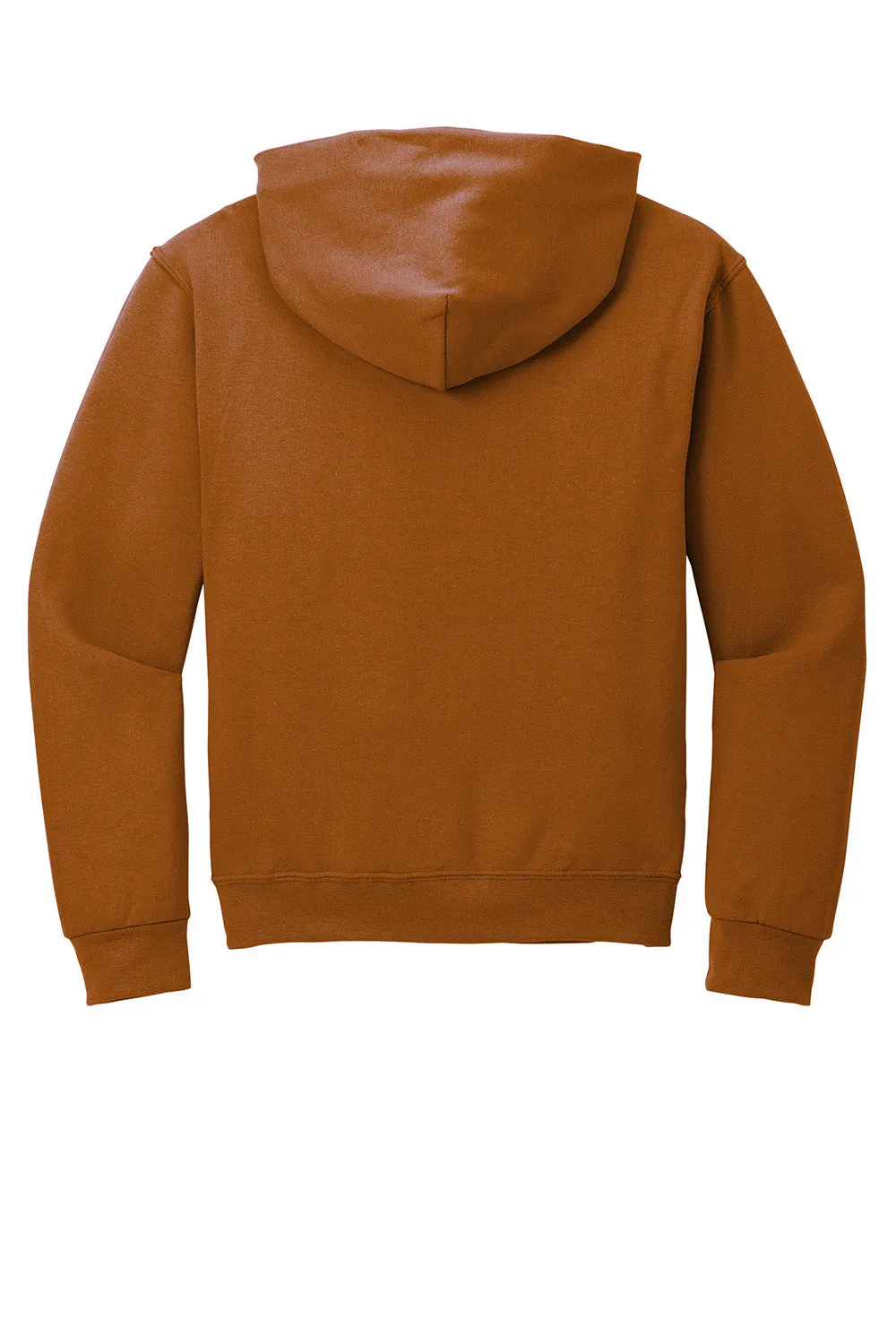Jerzees Mens NuBlend Pill Resistant Fleece Hooded Sweatshirt Hoodie w/ Pouch Pocket - Texas Orange
