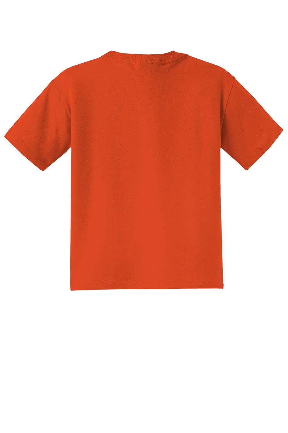 Jerzees Youth Dri-Power Moisture Wicking Short Sleeve Crewneck T-Shirt - Burnt Orange