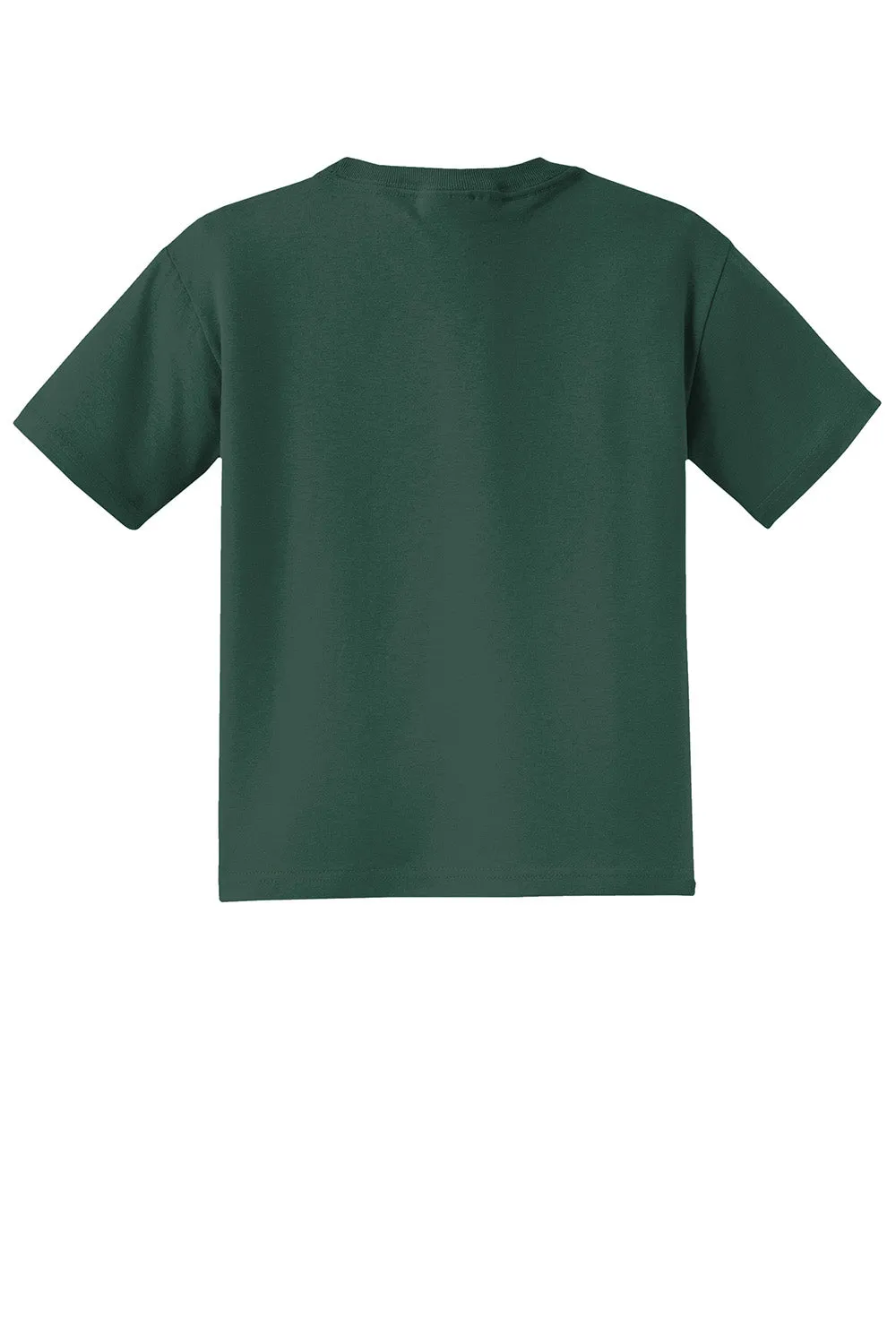 Jerzees Youth Dri-Power Moisture Wicking Short Sleeve Crewneck T-Shirt - Forest Green