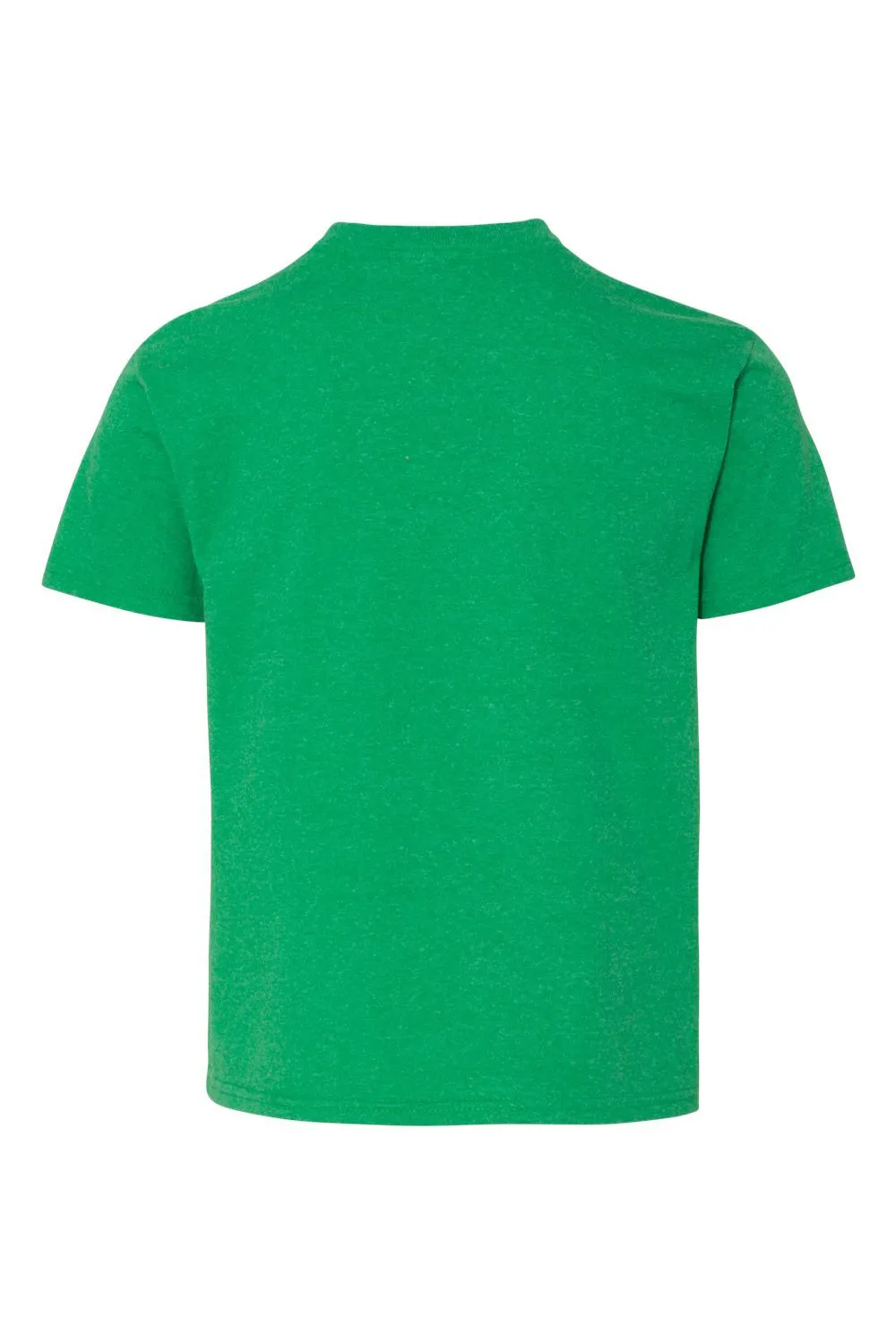 Jerzees Youth Dri-Power Moisture Wicking Short Sleeve Crewneck T-Shirt - Heather Irish Green