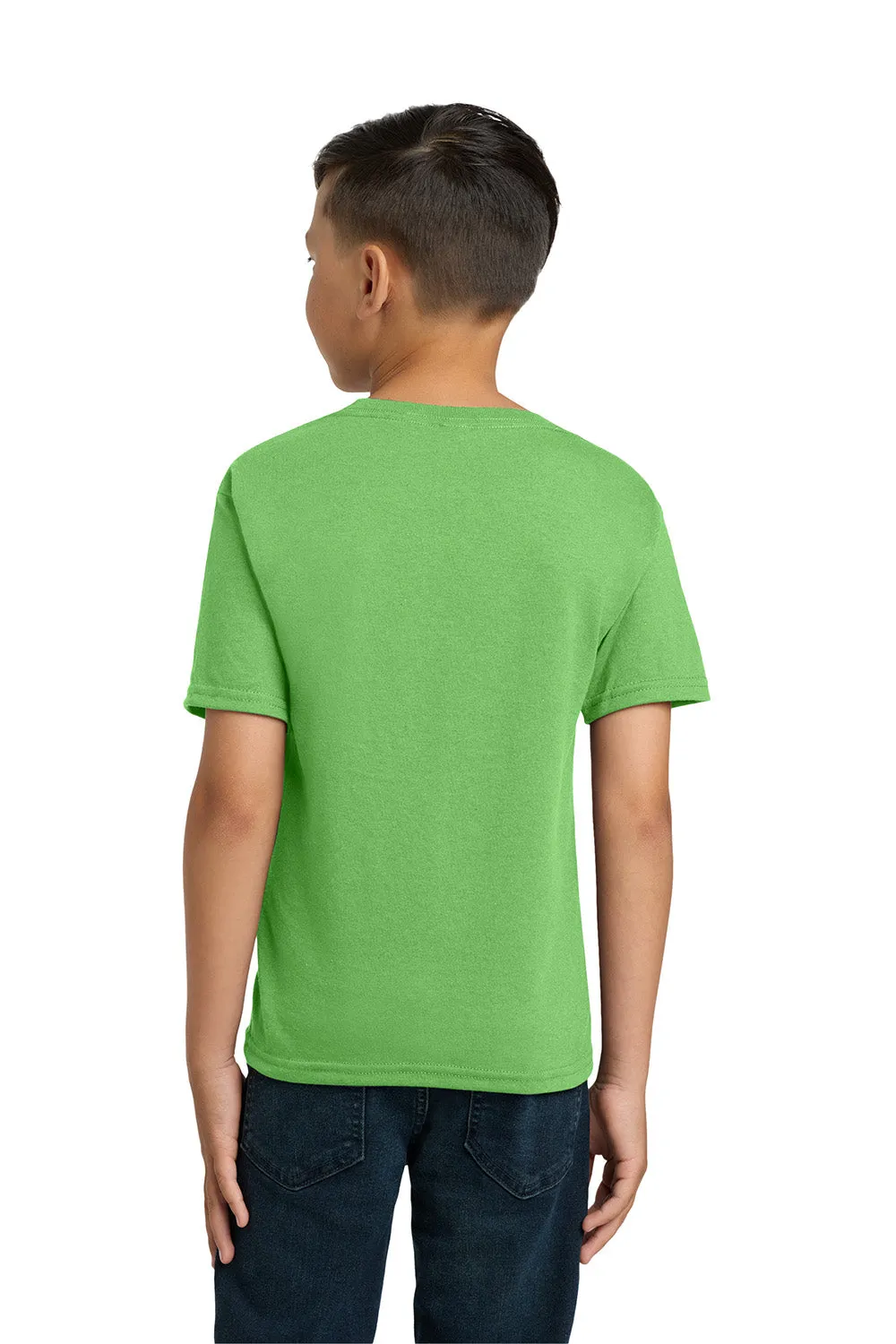 Jerzees Youth Dri-Power Moisture Wicking Short Sleeve Crewneck T-Shirt - Kiwi Green