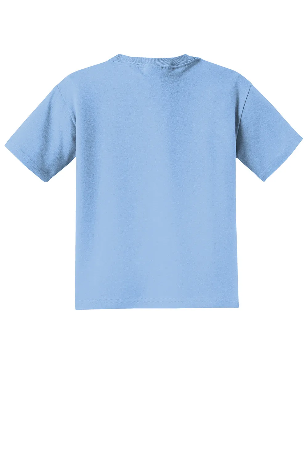 Jerzees Youth Dri-Power Moisture Wicking Short Sleeve Crewneck T-Shirt - Light Blue