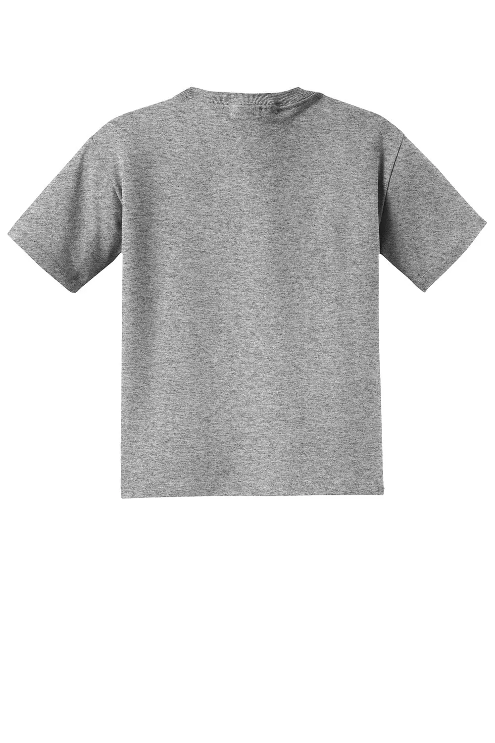 Jerzees Youth Dri-Power Moisture Wicking Short Sleeve Crewneck T-Shirt - Oxford Grey