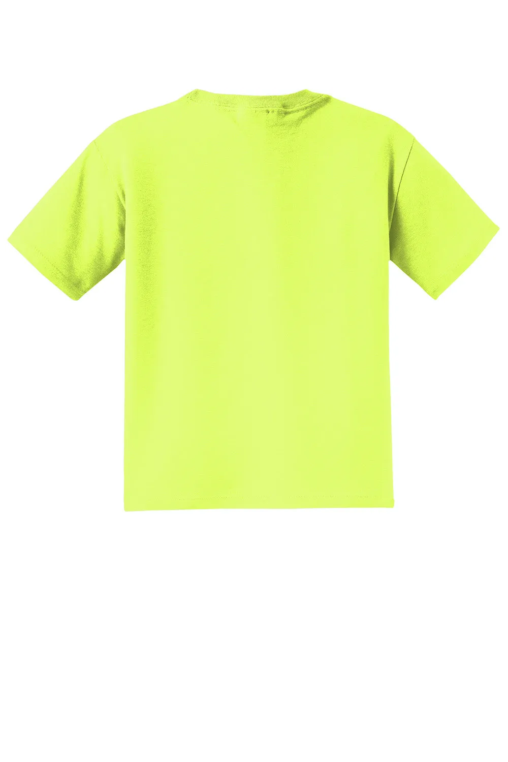 Jerzees Youth Dri-Power Moisture Wicking Short Sleeve Crewneck T-Shirt - Safety Green