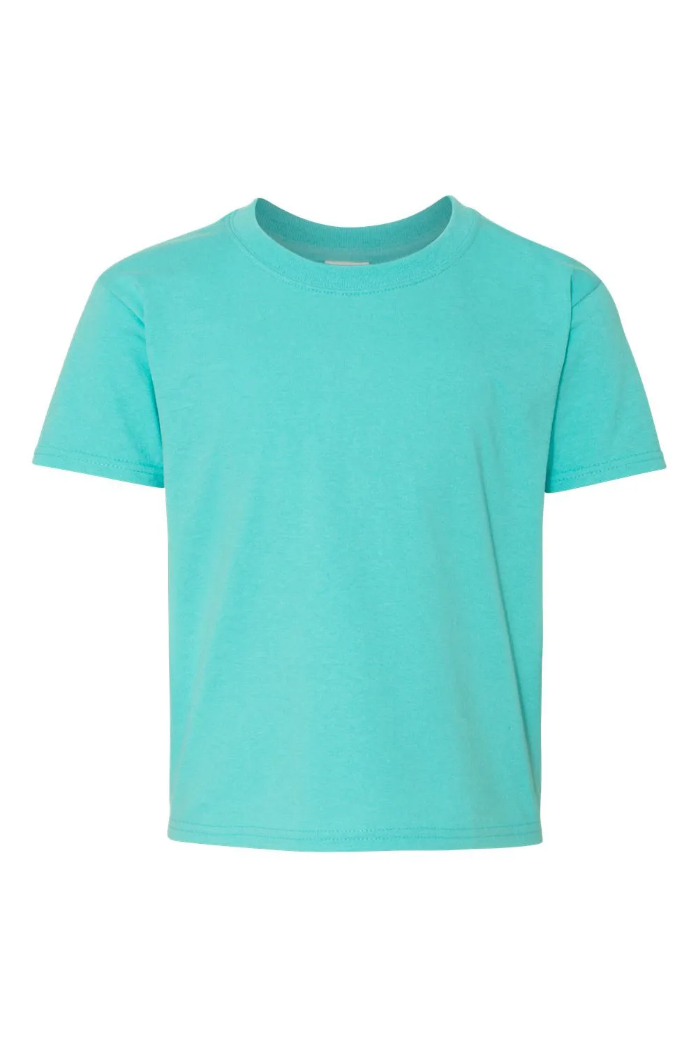 Jerzees Youth Dri-Power Moisture Wicking Short Sleeve Crewneck T-Shirt - Scuba Blue