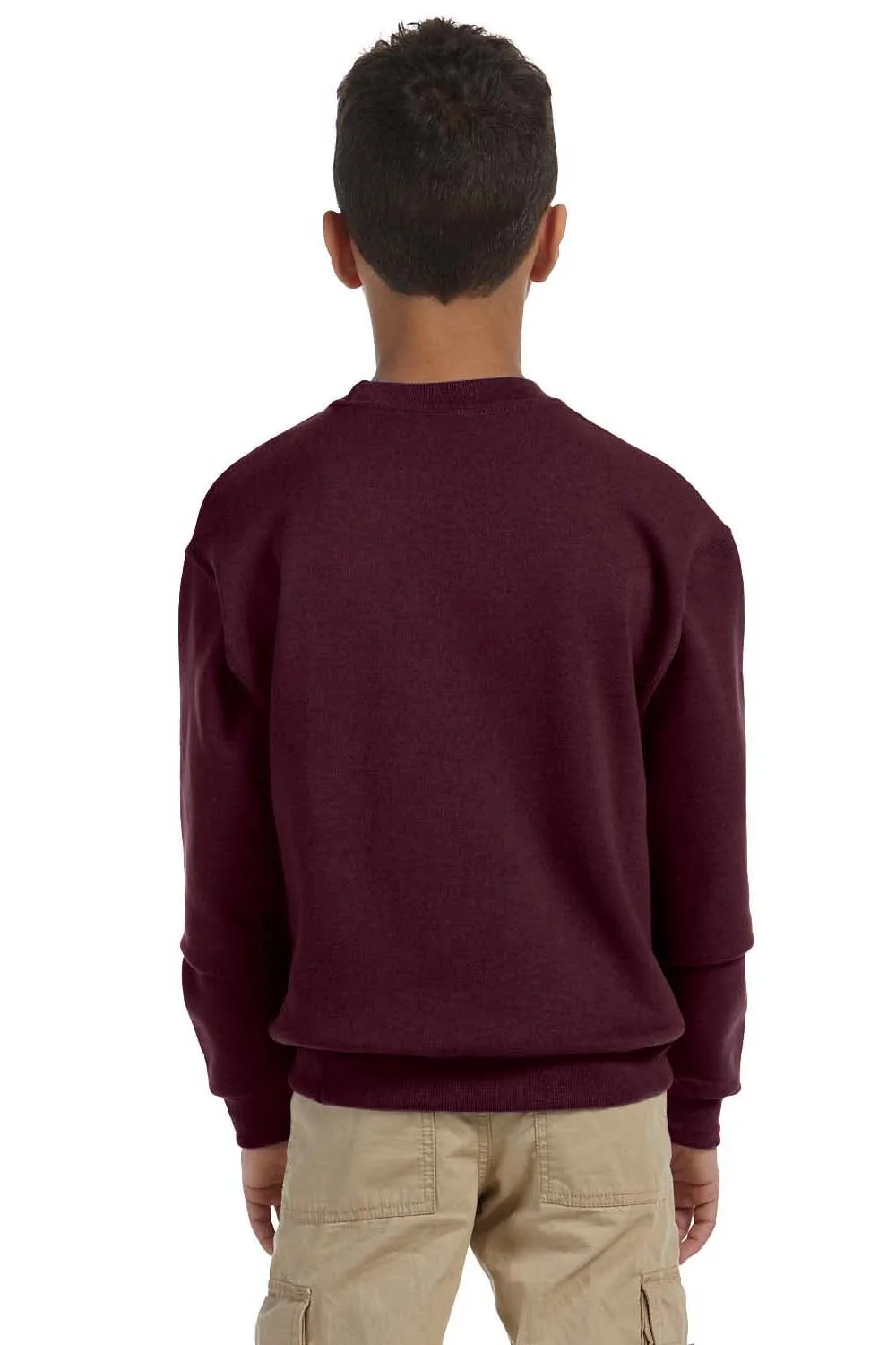 Jerzees Youth NuBlend Fleece Crewneck Sweatshirt - Maroon