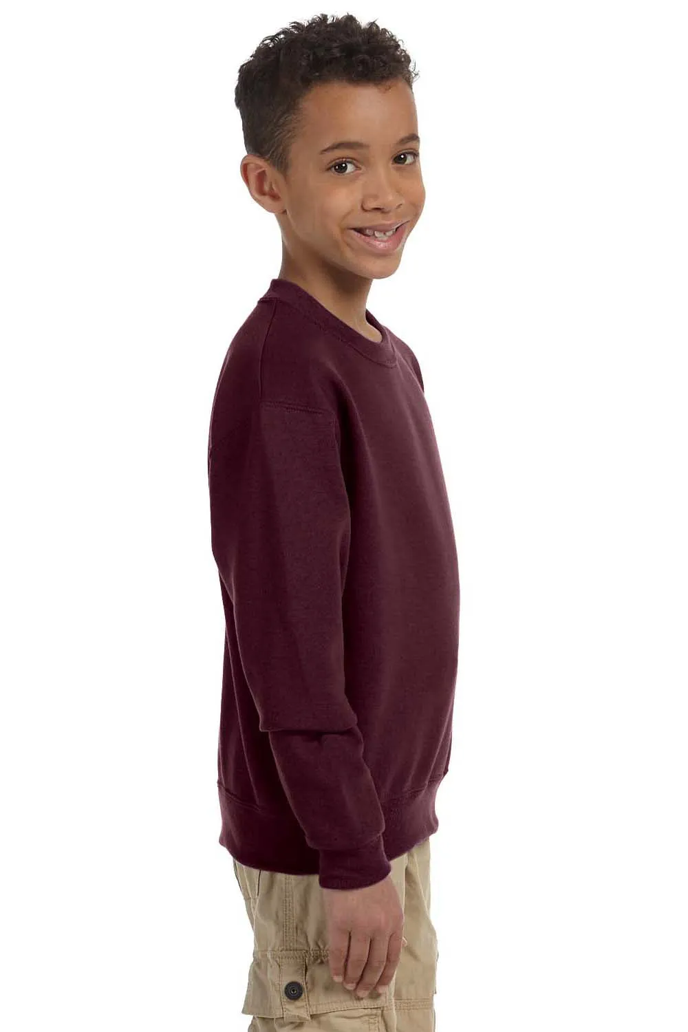 Jerzees Youth NuBlend Fleece Crewneck Sweatshirt - Maroon