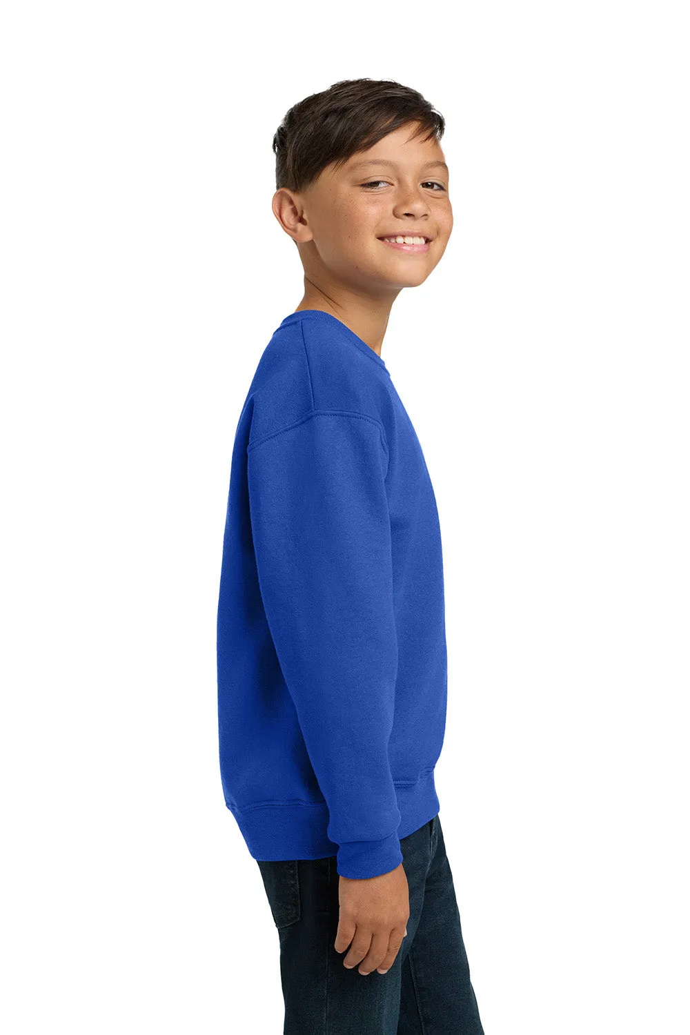 Jerzees Youth NuBlend Fleece Crewneck Sweatshirt - Royal Blue  should book Clothing Jerzees