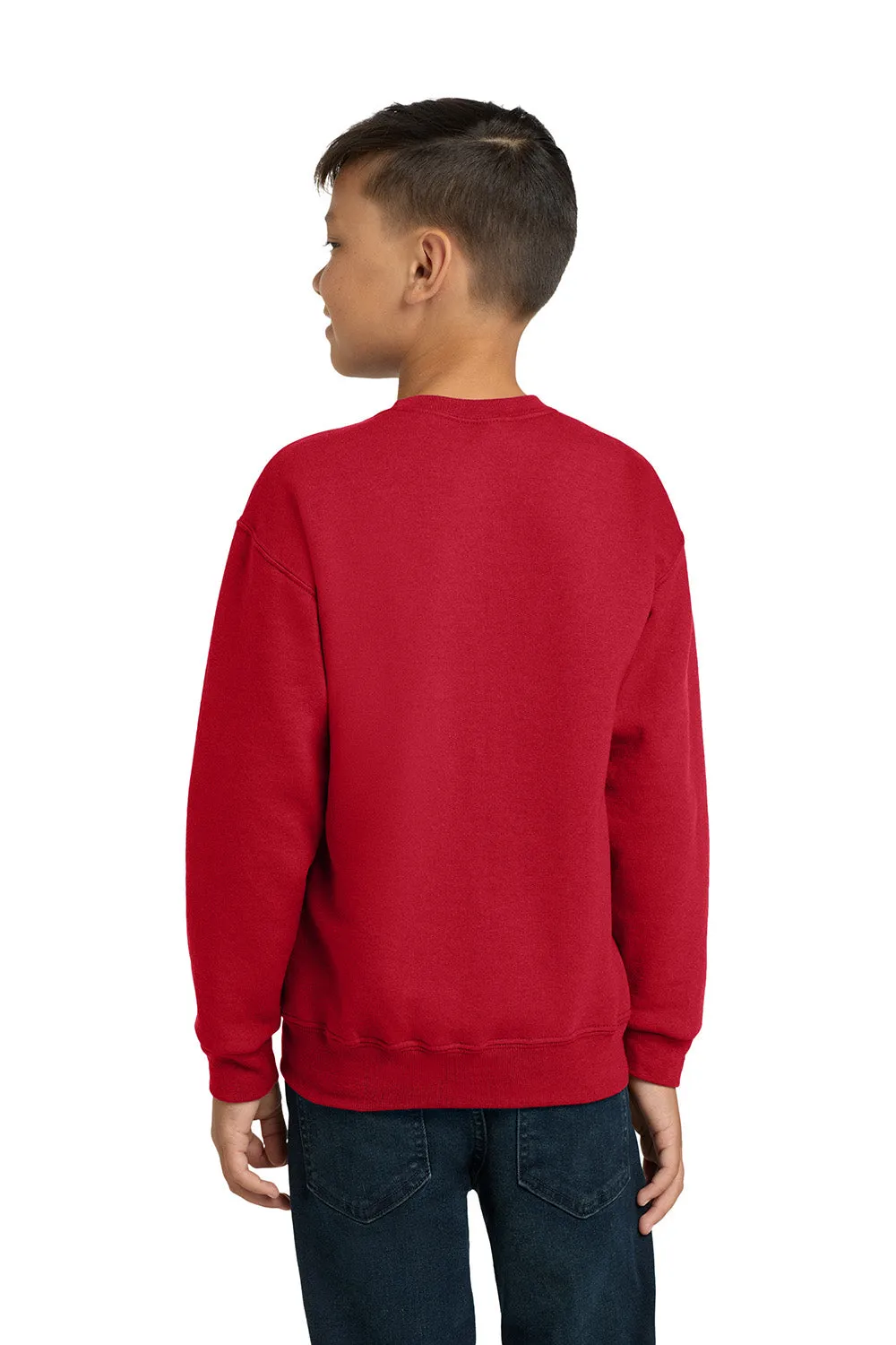 Jerzees Youth NuBlend Fleece Crewneck Sweatshirt - True Red