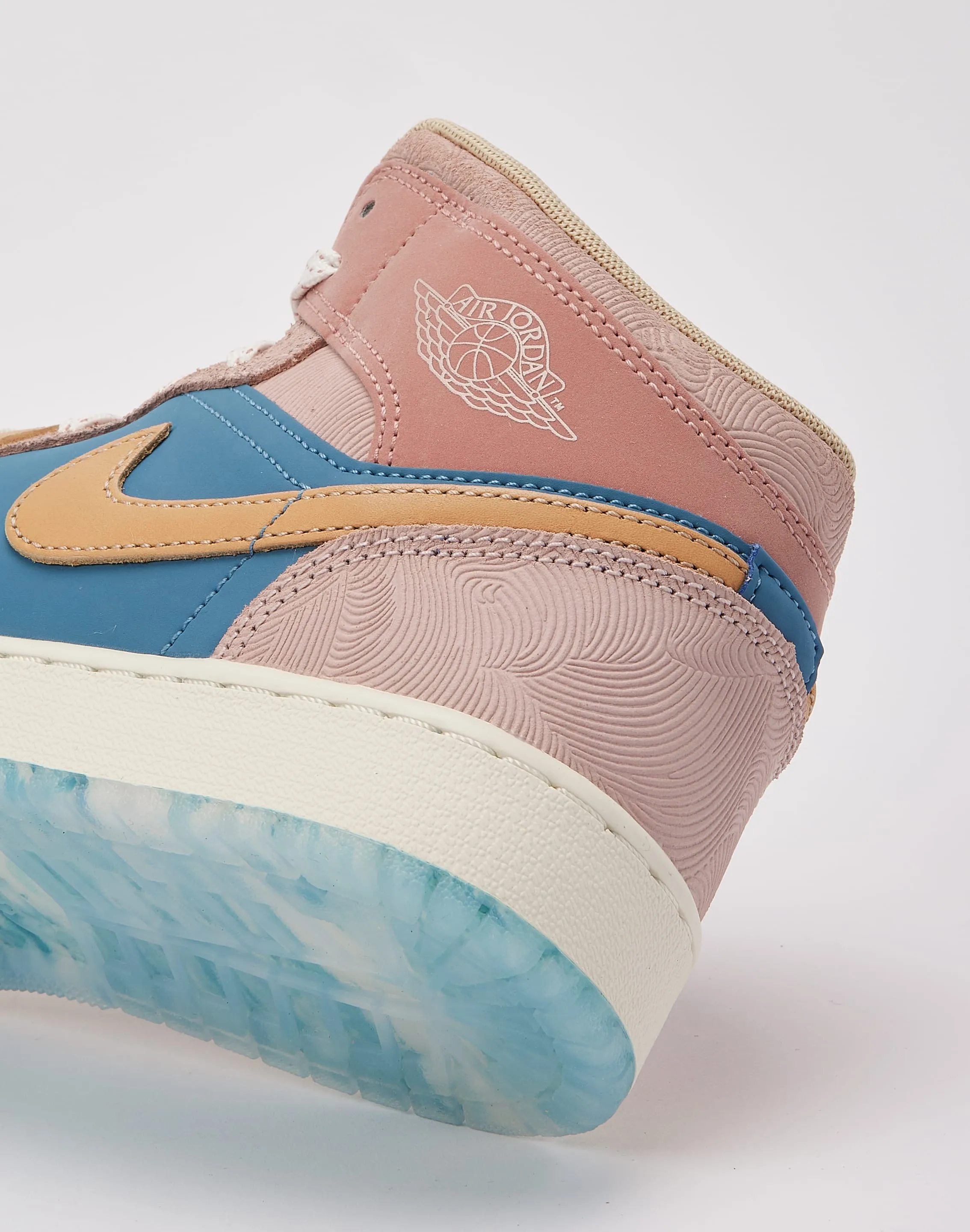 Jordan Air Jordan 1 Mid 'Sneaker School' Grade-School