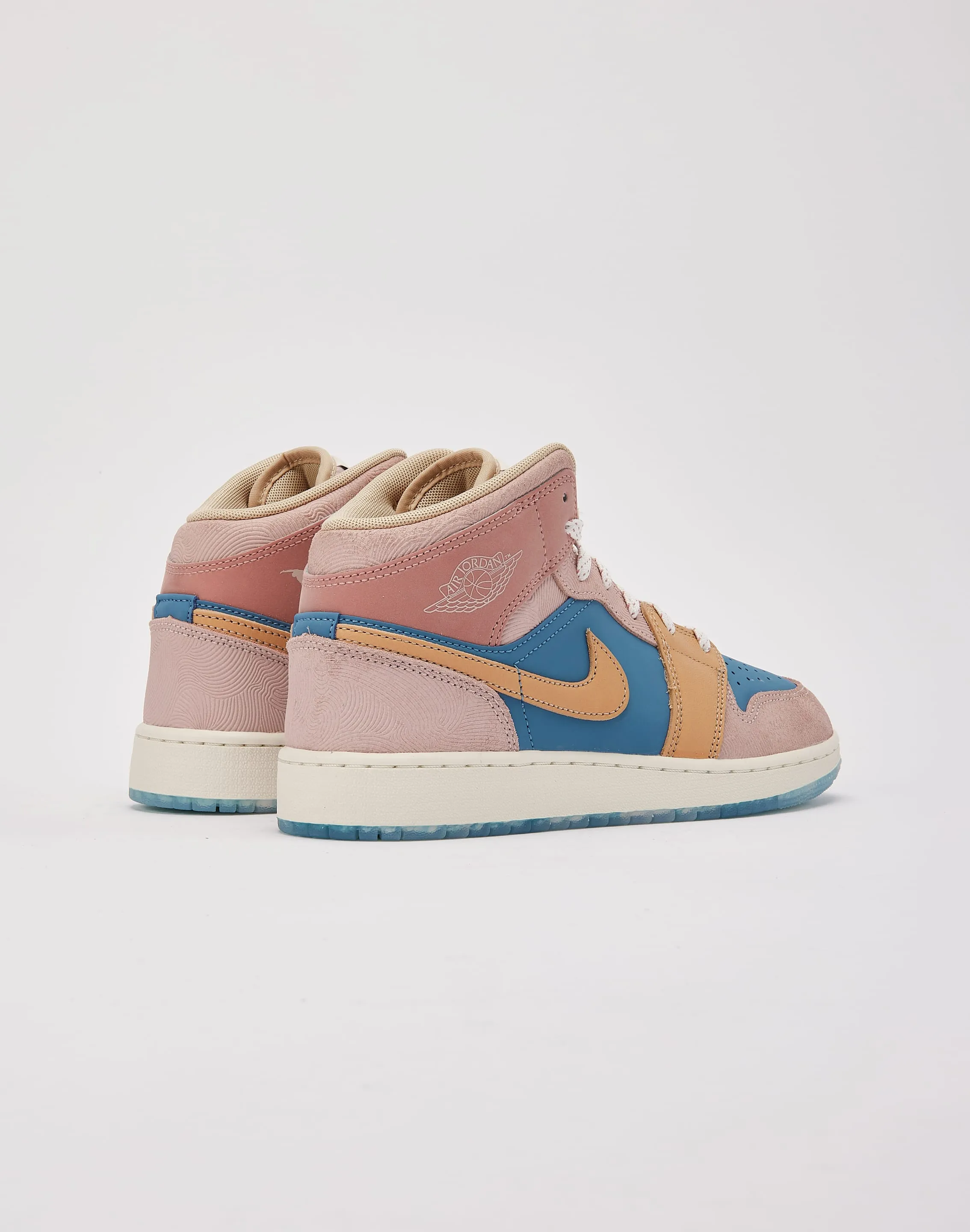Jordan Air Jordan 1 Mid 'Sneaker School' Grade-School