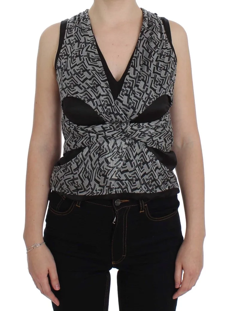 Karl Lagerfeld   Silk Blouse Women's Top