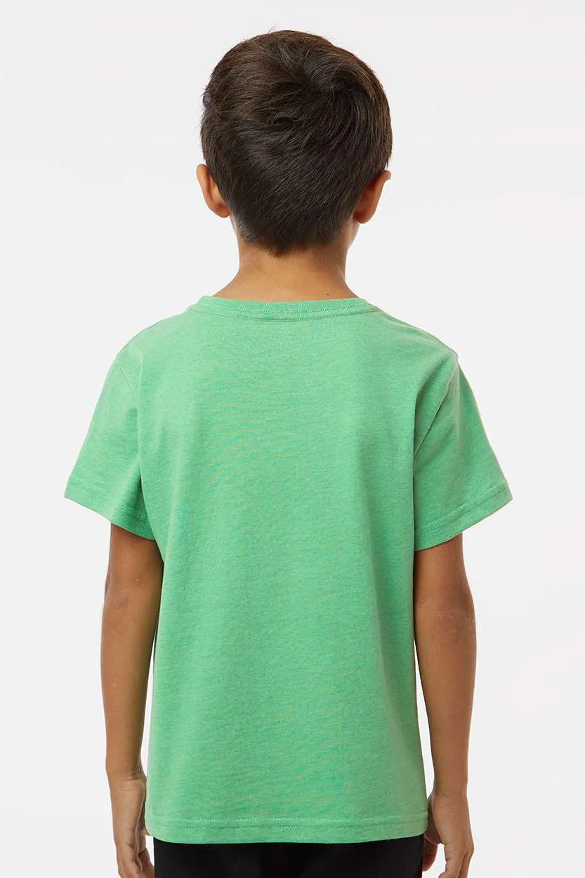Kastlfel Youth Recycled Soft Short Sleeve Crewneck T-Shirt - Green
