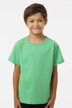 Kastlfel Youth Recycled Soft Short Sleeve Crewneck T-Shirt - Green