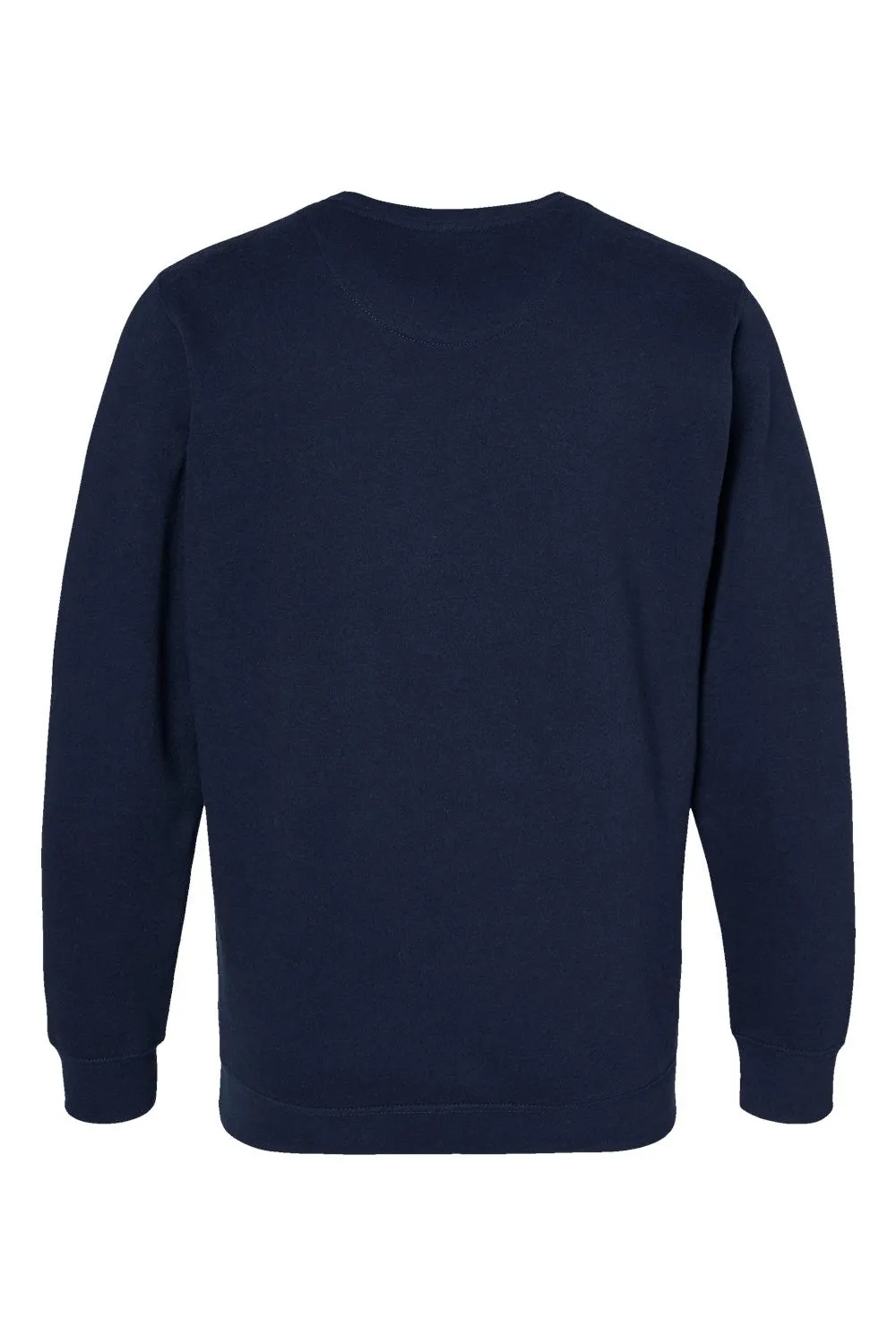 LAT Mens Elevated Fleece Crewneck Sweatshirt - Navy Blue