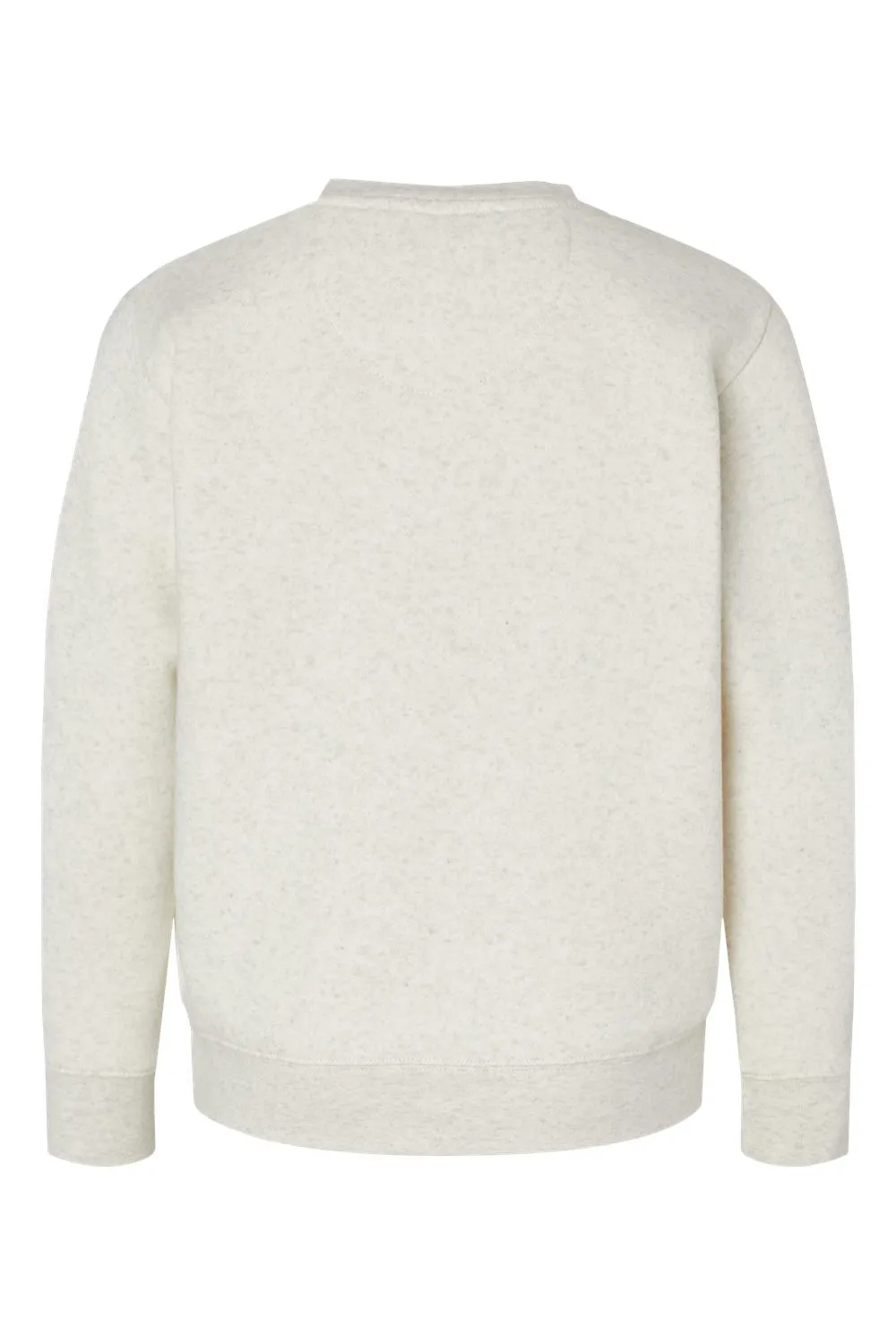 LAT Youth Elevated Fleece Crewneck Sweatshirt - Heather Natural