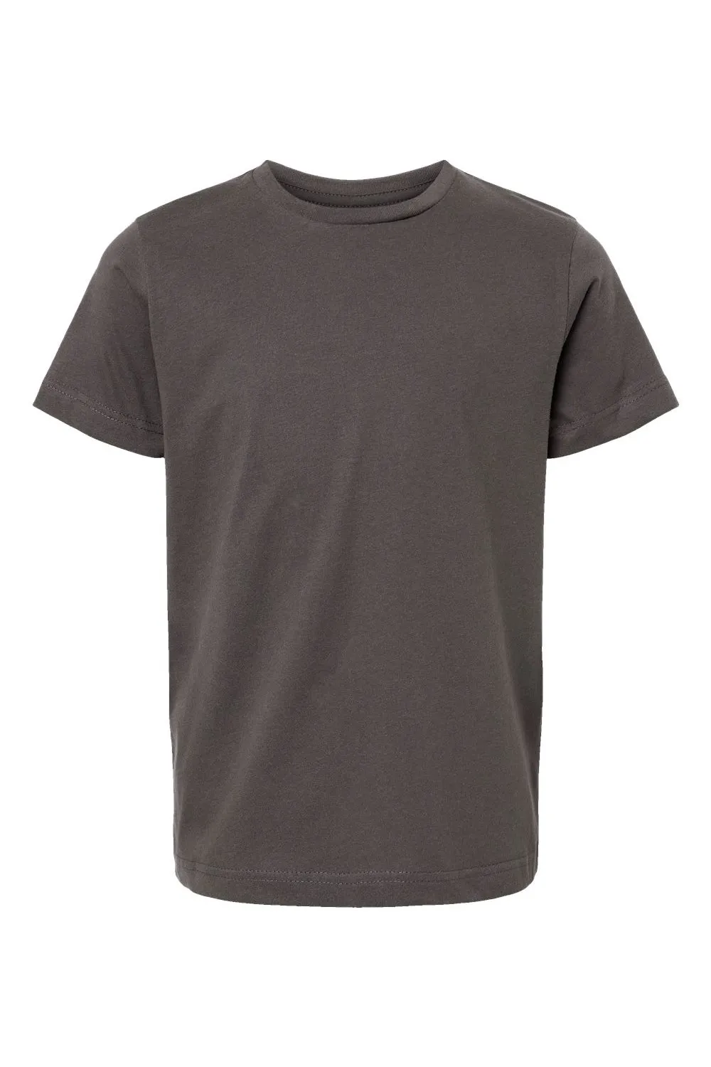 LAT Youth Fine Jersey Short Sleeve Crewneck T-Shirt - Charcoal Grey