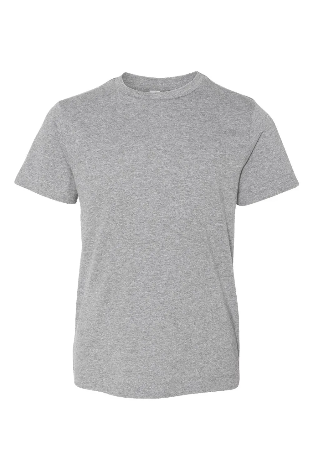 LAT Youth Fine Jersey Short Sleeve Crewneck T-Shirt - Heather Grey
