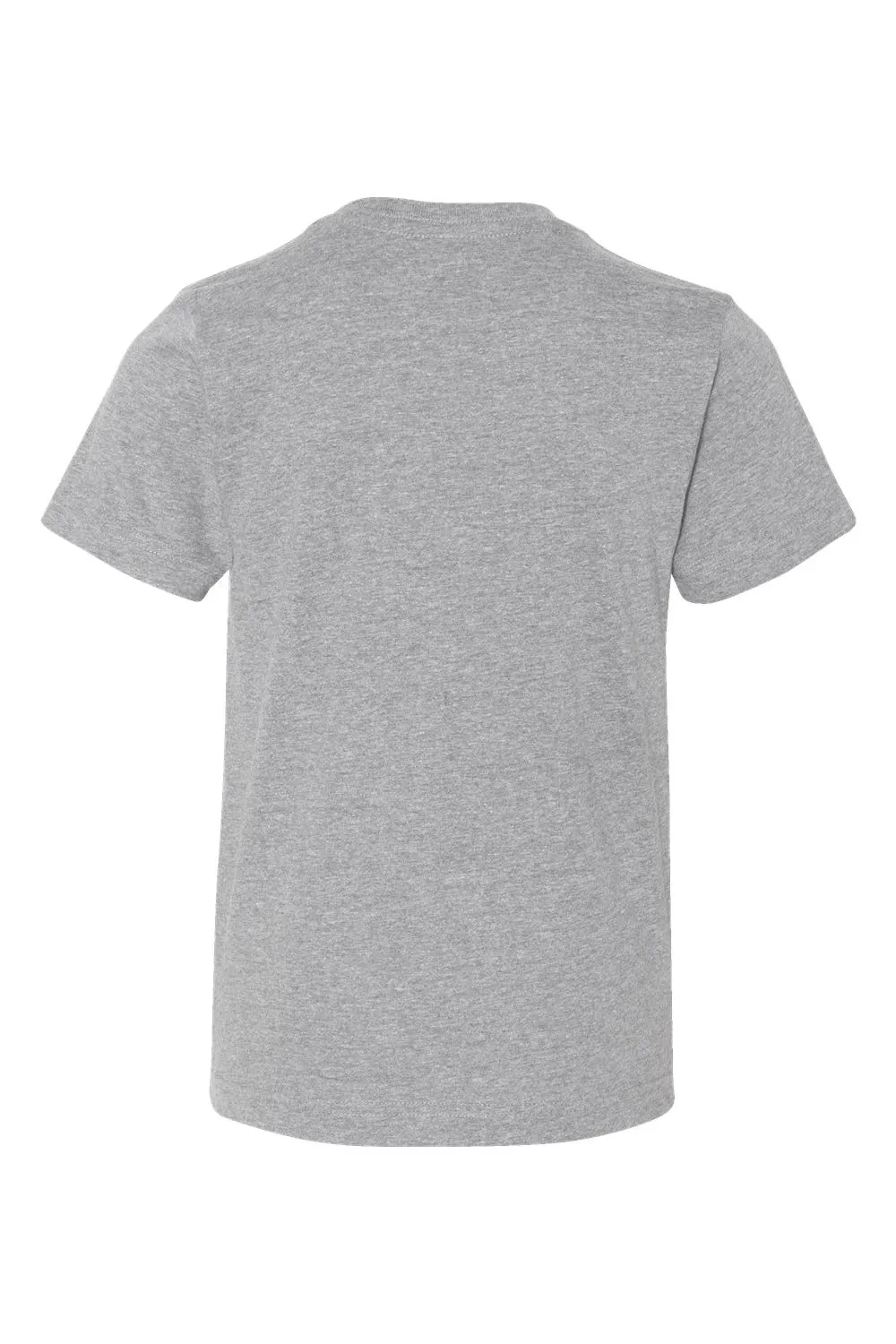 LAT Youth Fine Jersey Short Sleeve Crewneck T-Shirt - Heather Grey