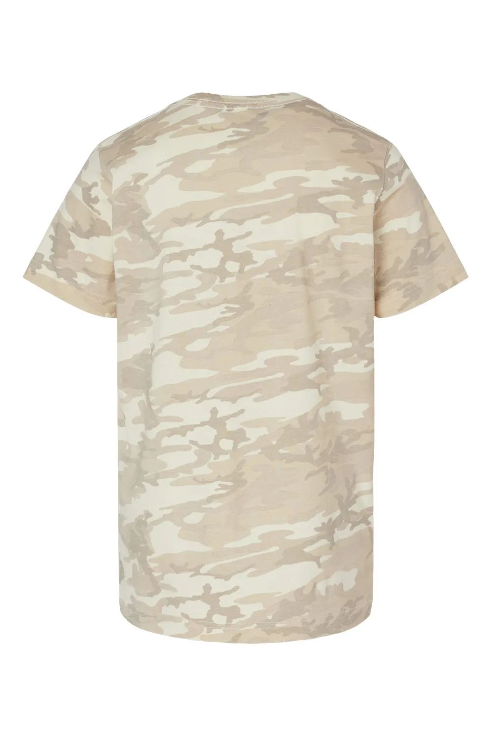 LAT Youth Fine Jersey Short Sleeve Crewneck T-Shirt - Natural Camo