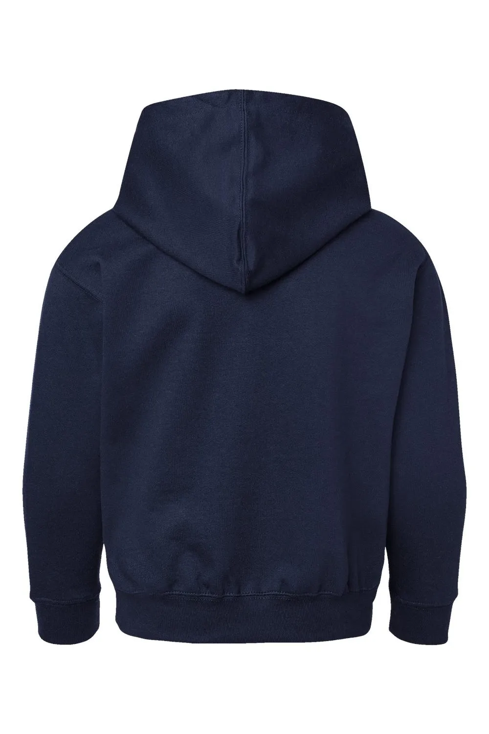 LAT Youth Fleece Hooded Sweatshirt Hoodie w/ Pouch Pocket - Navy Blue