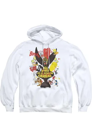Looney Tunes Cereal Adult Pull Over Hoodie / Hooded Sweatshirt