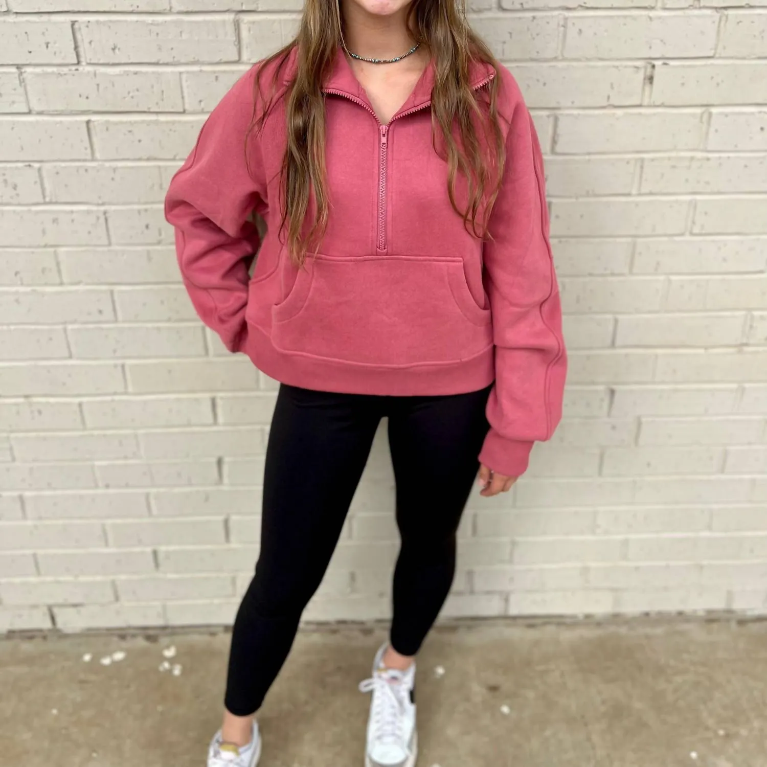 Lou Lou Pullover In Blush